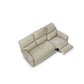 Ava Leather Reclining Sofa — Topflight Ivory — view 41