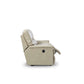 Ava Leather Reclining Sofa — Topflight Ivory — view 43
