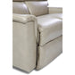 Ava Leather Reclining Loveseat — Topflight Ivory — view 10