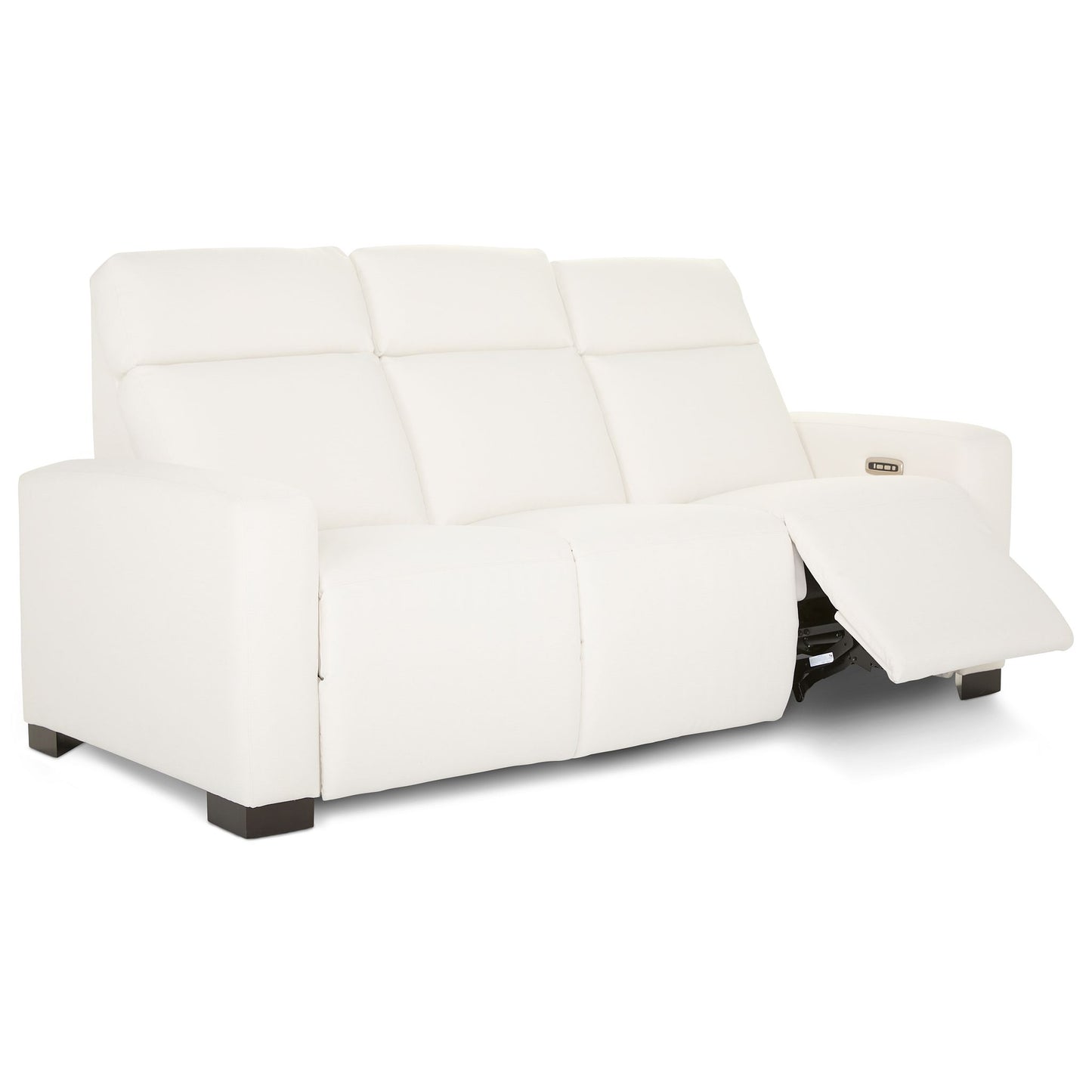 Acadia Reclining Sofa — Picchu Snow — view 43