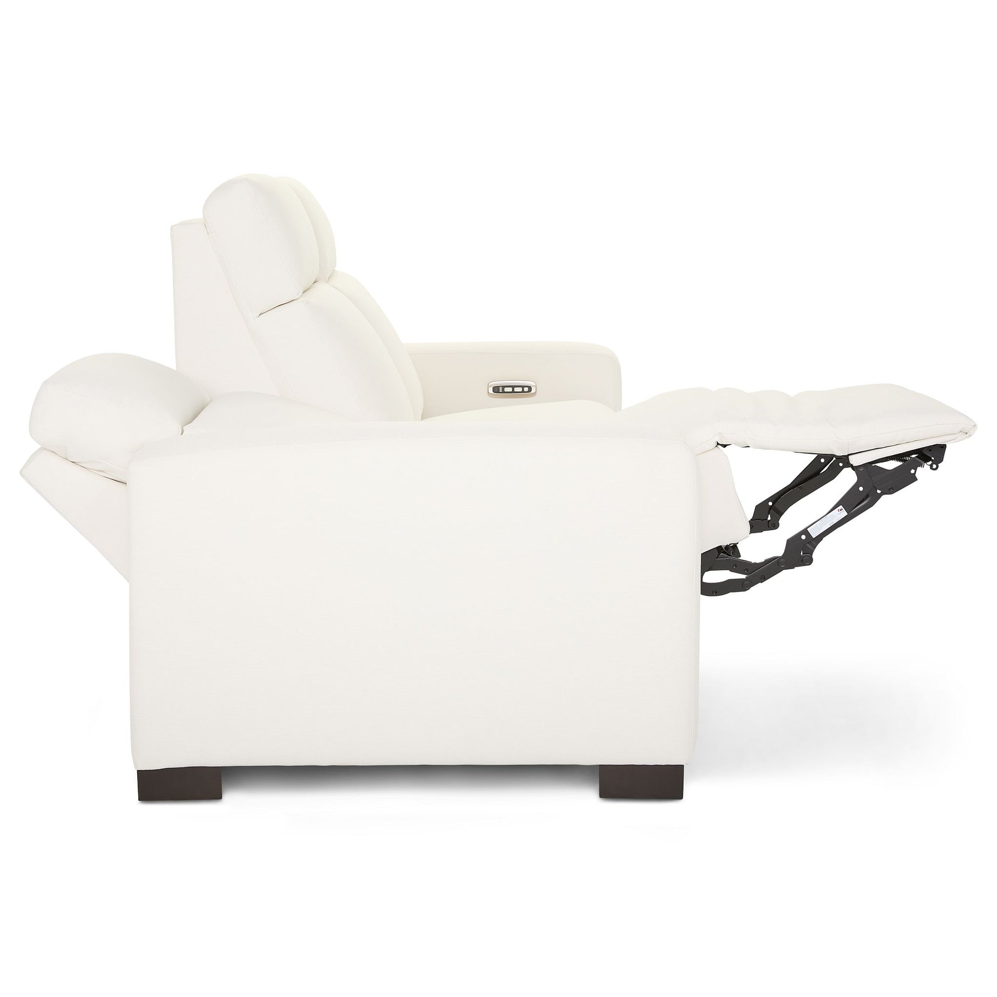 Acadia Reclining Sofa — Picchu Snow — view 45