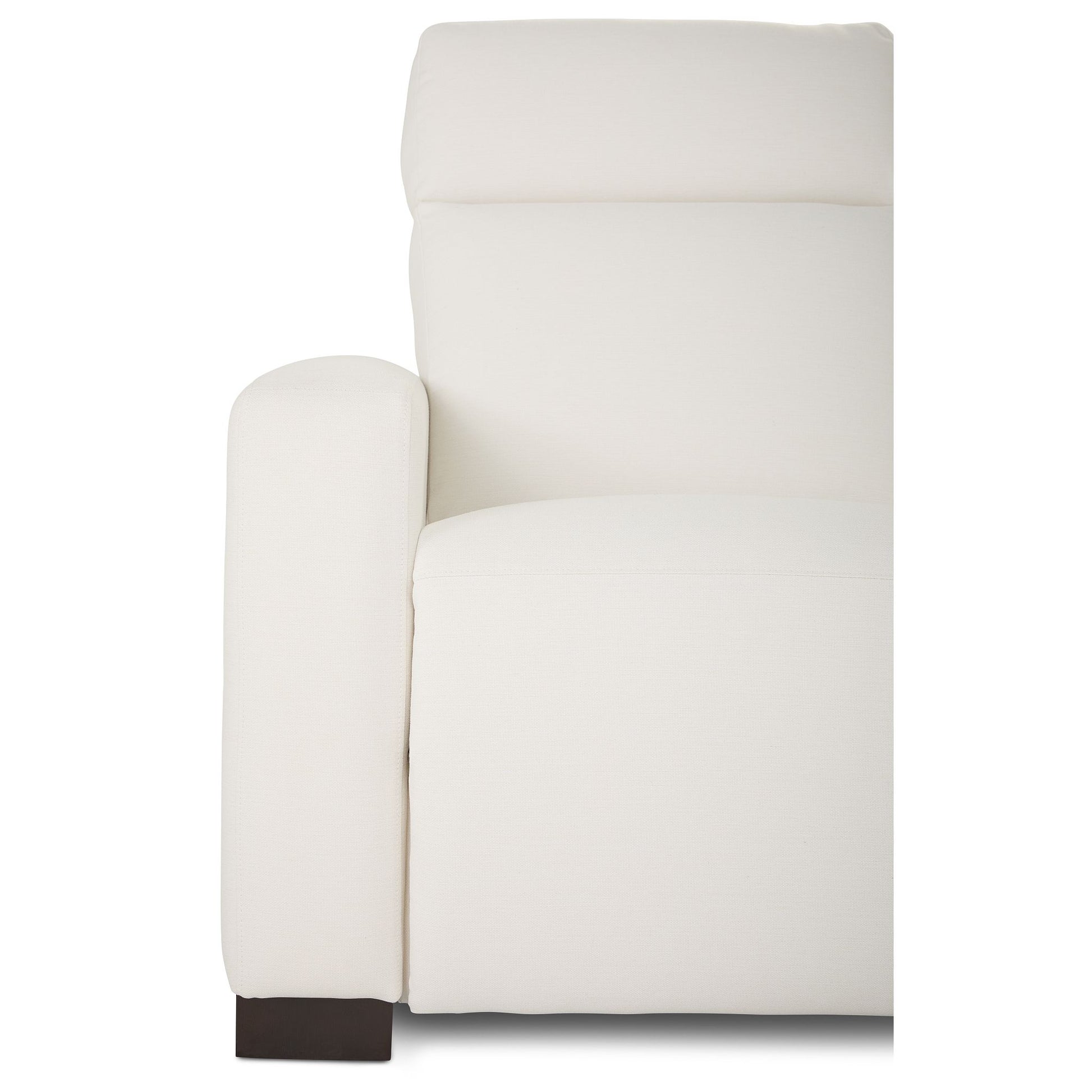 Acadia Reclining Sofa — Picchu Snow — view 46