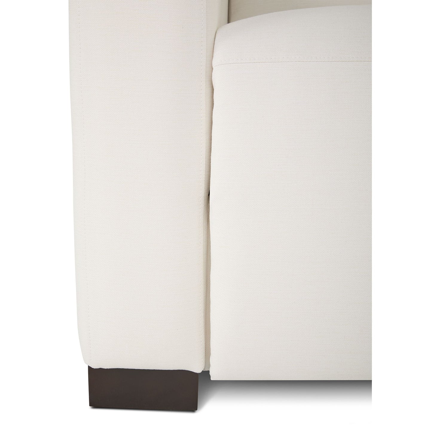 Acadia Reclining Sofa — Picchu Snow — view 37