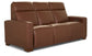 Acadia Leather Power Reclining Sofa w/ Headrest