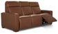 Acadia Leather Power Reclining Sofa w/ Headrest