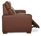 Acadia Leather Power Reclining Sofa w/ Headrest
