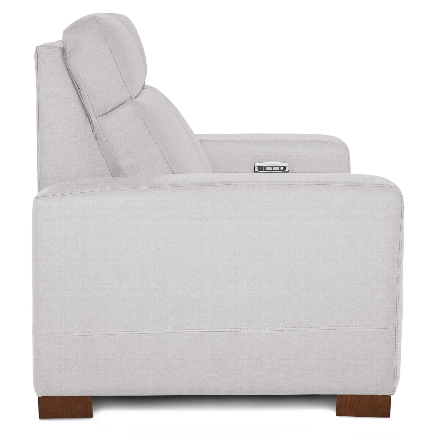 Acadia Reclining Loveseat — Picchu Snow — view 3