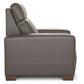 Acadia Leather Power Reclining Chair — Dean Shitake — view 3
