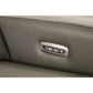 Acadia Leather Power Reclining Chair — Dean Shitake — view 2