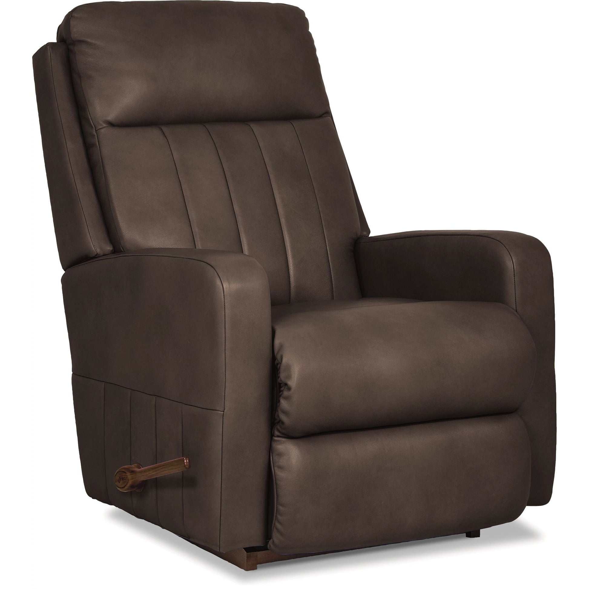 Finley Leather Recliner — Intermingle Walnut — view 5
