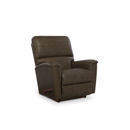 Ava Leather Recliner — Topflight Mineral — view 27