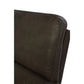 Ava Leather Recliner — Topflight Mineral — view 41