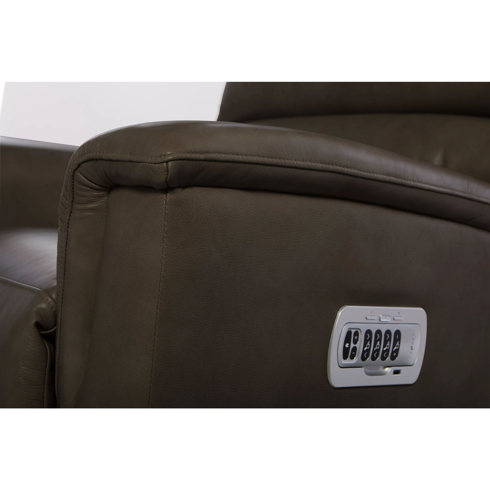 Ava Leather Recliner — Topflight Mineral — view 44