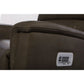 Ava Leather Recliner — Topflight Mineral — view 44