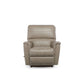 Ava Leather Recliner — Topflight Ivory