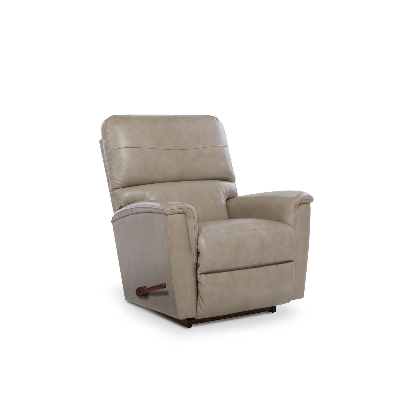 Ava Leather Recliner — Topflight Ivory — view 4