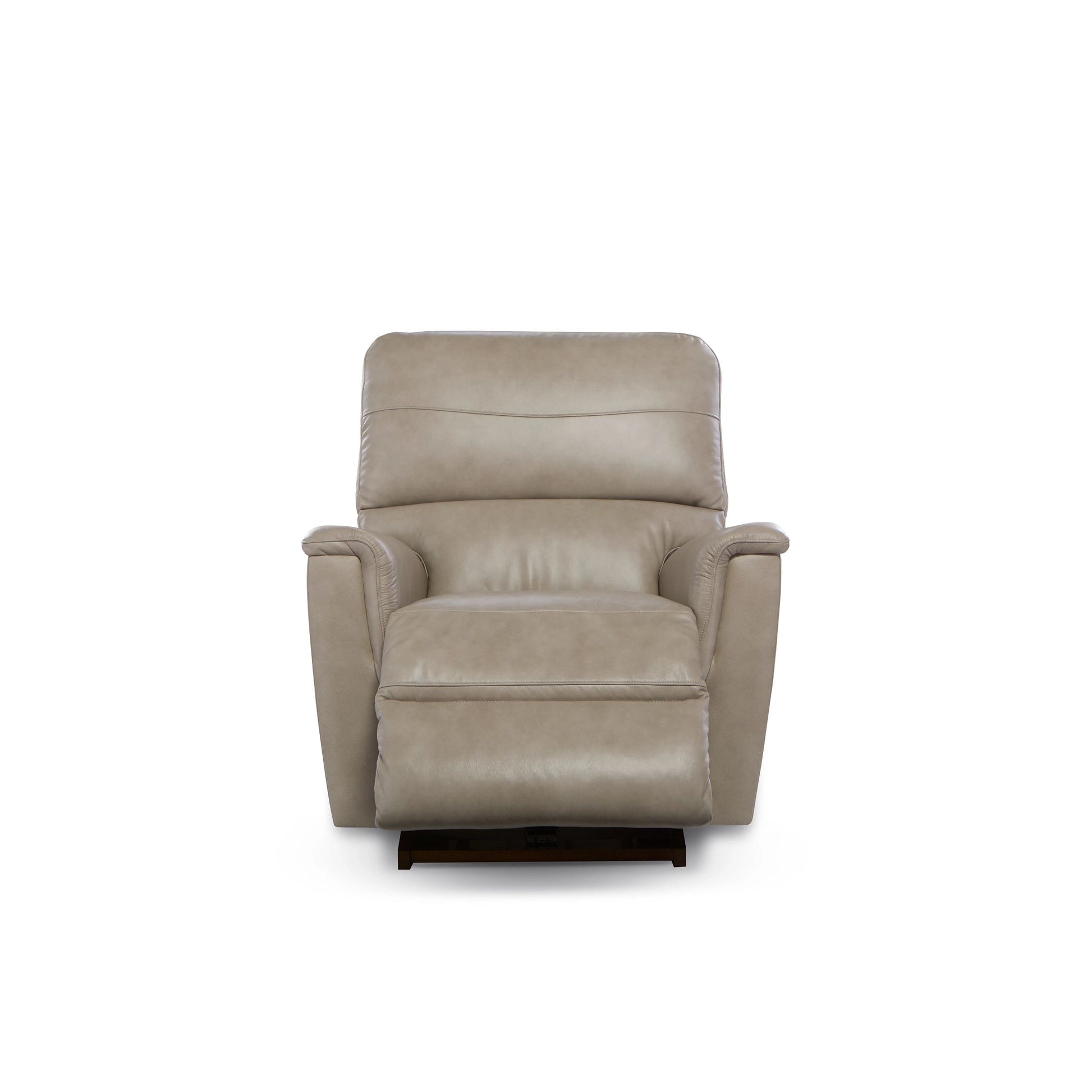 Ava Leather Recliner — Topflight Ivory — view 12