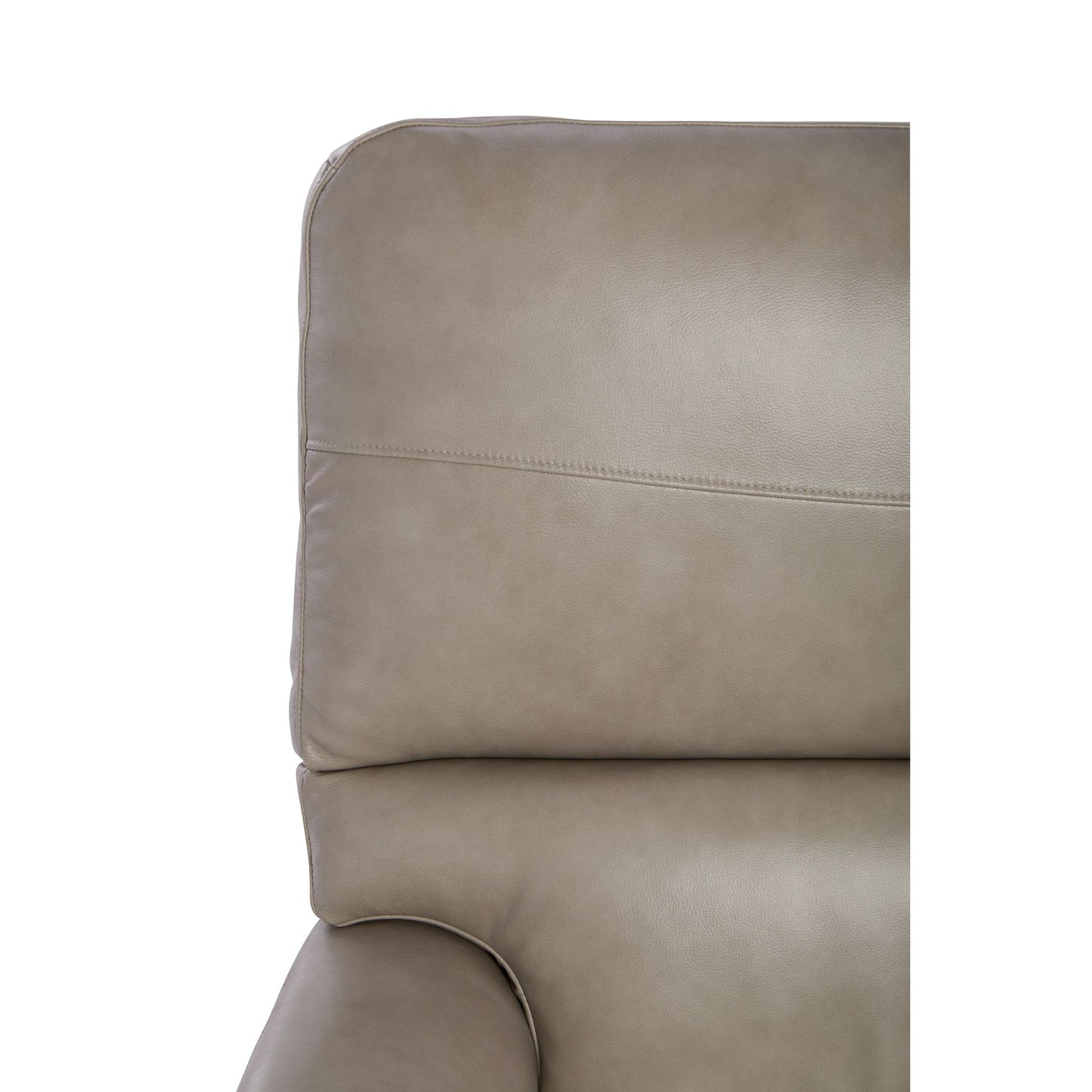 Ava Leather Recliner — Topflight Ivory — view 22