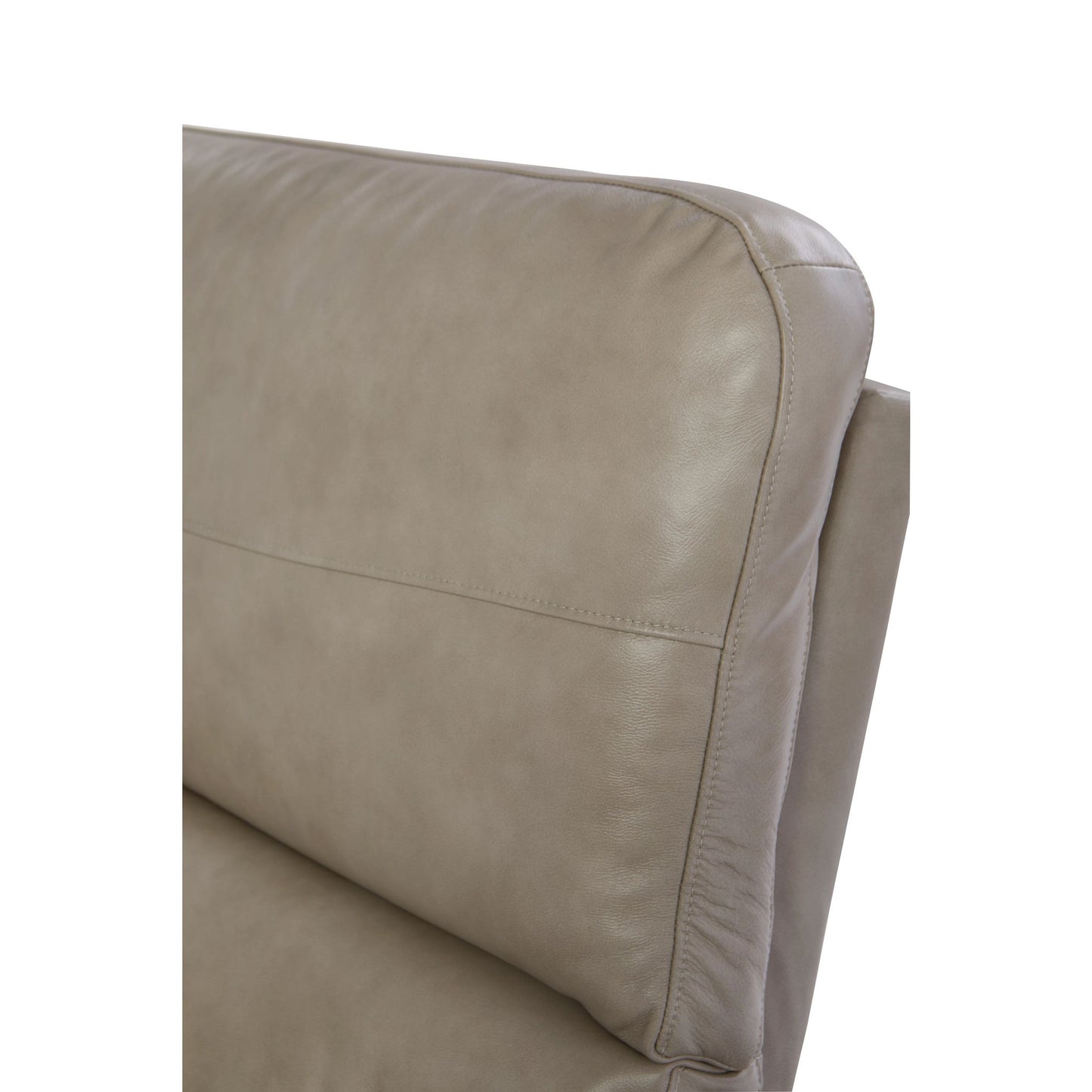 Ava Leather Recliner — Topflight Ivory — view 23
