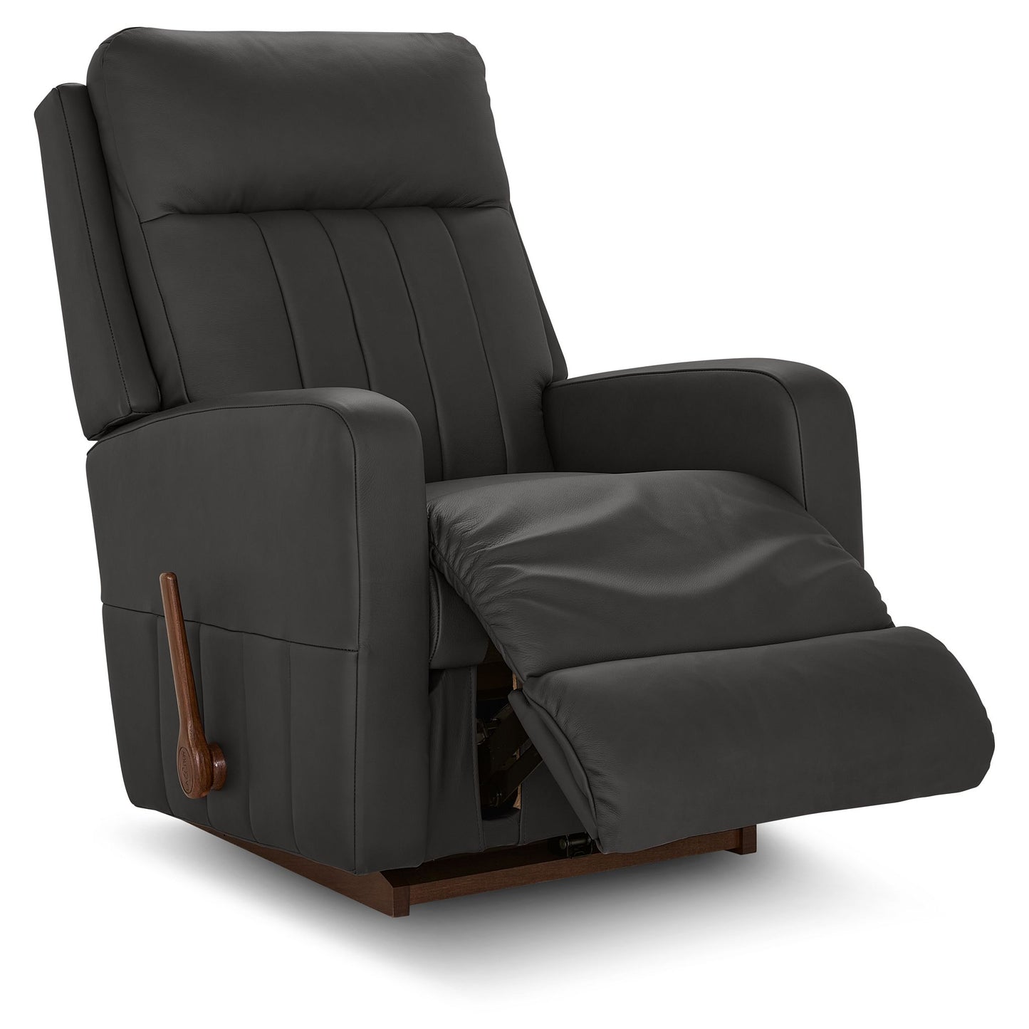Finley Leather Recliner — Gambit Onyx — view 10