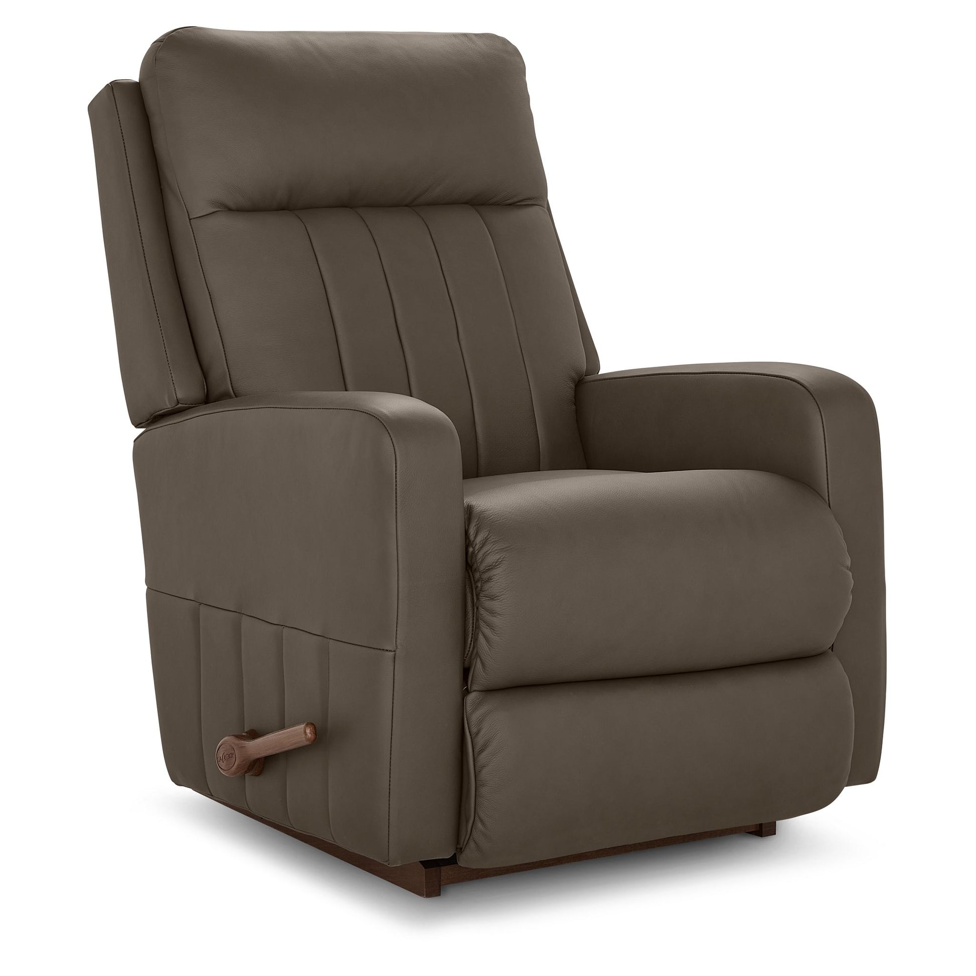 Finley Leather Recliner — Gambit Otter — view 43