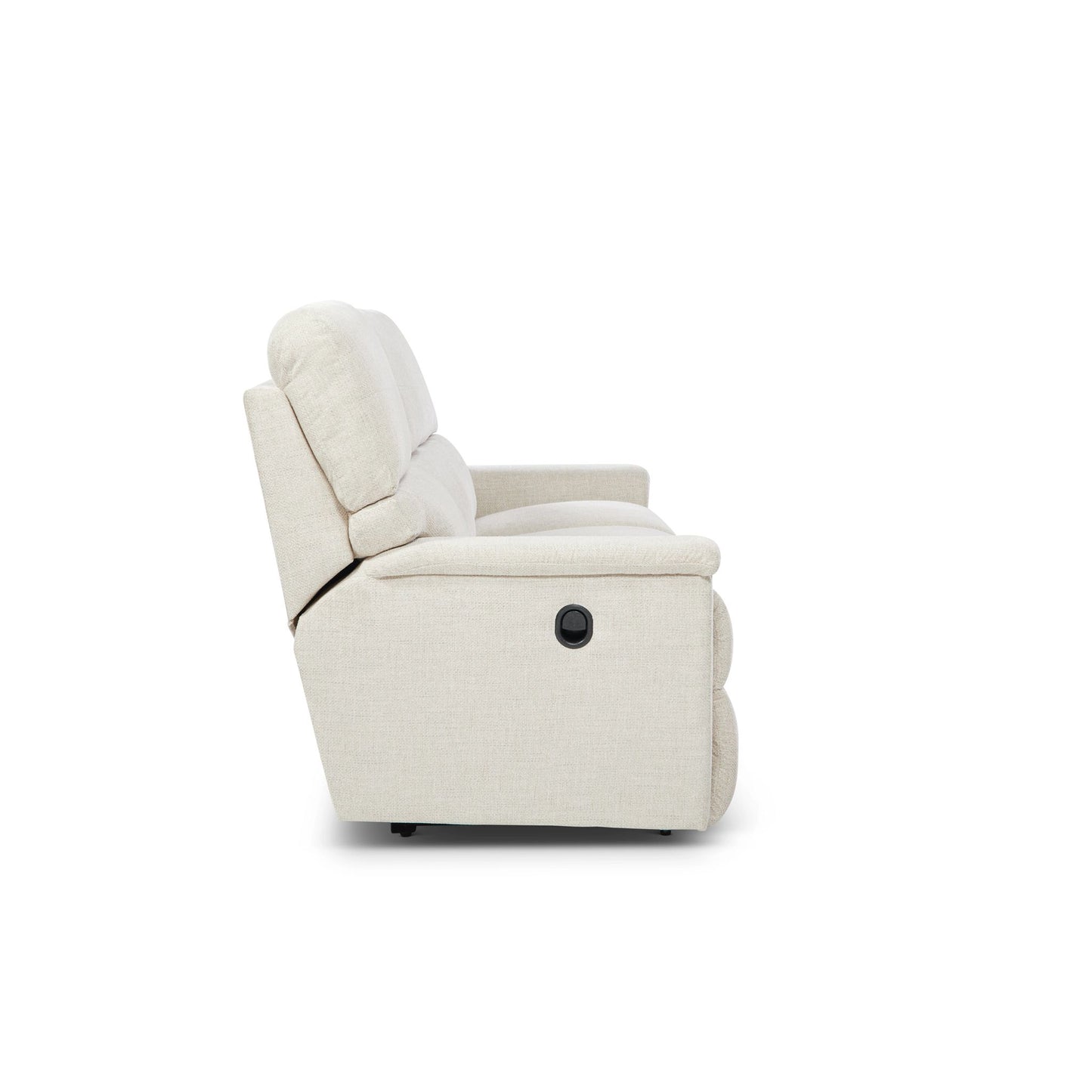 Ava Reclining Sofa — Nora Ivory — view 3