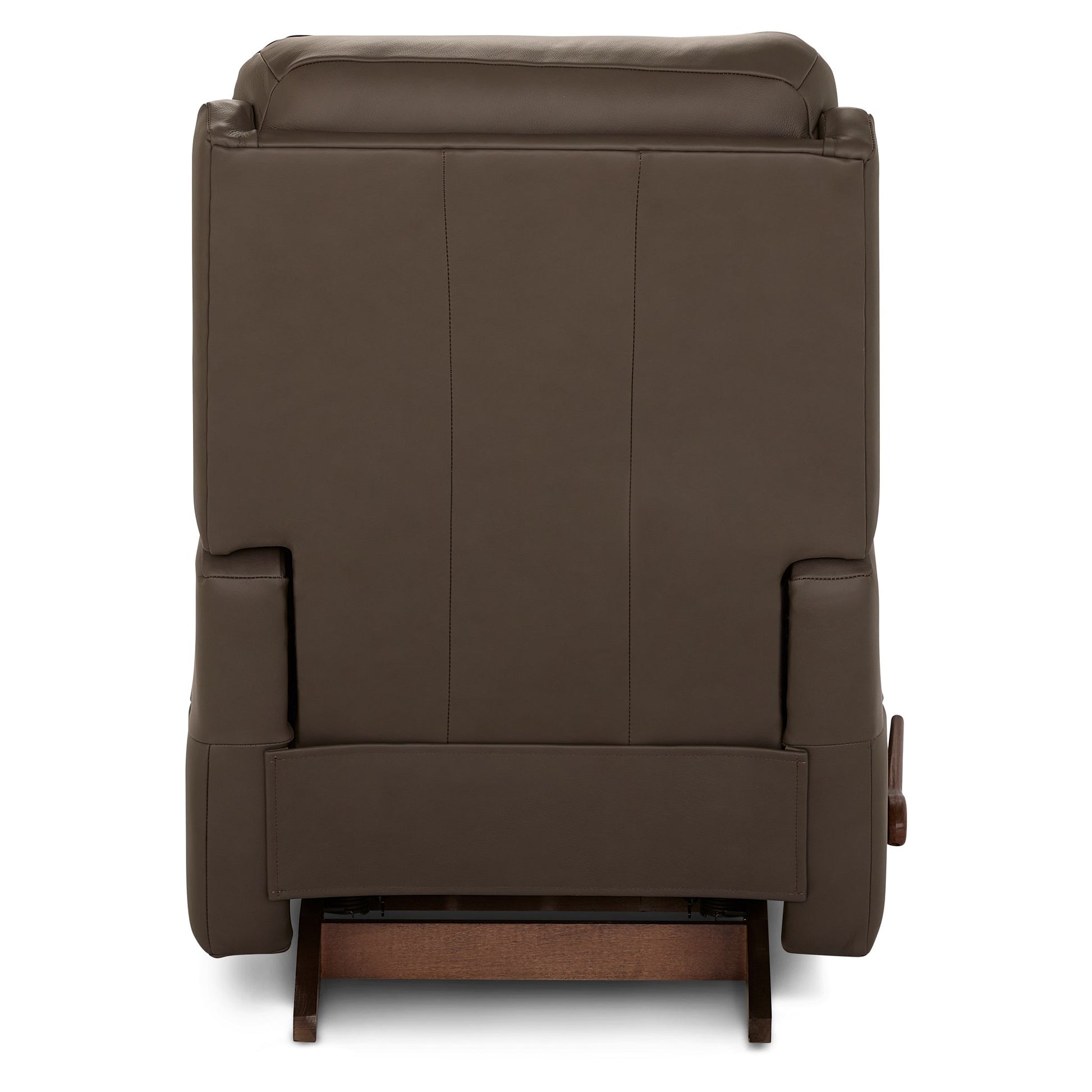 Finley Leather Recliner — Gambit Stone — view 32