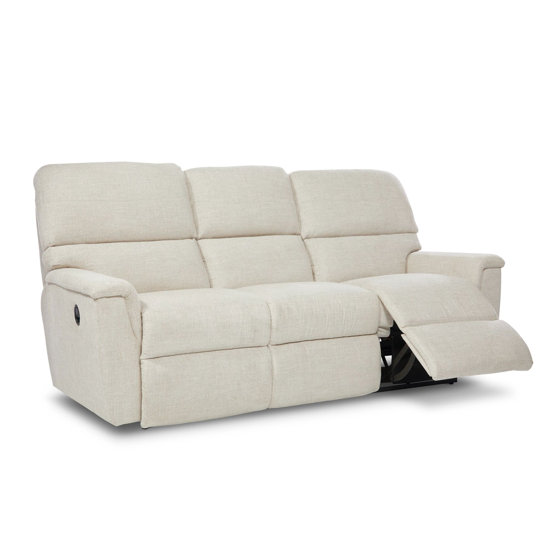 Ava Reclining Sofa — Nora Ivory — view 4