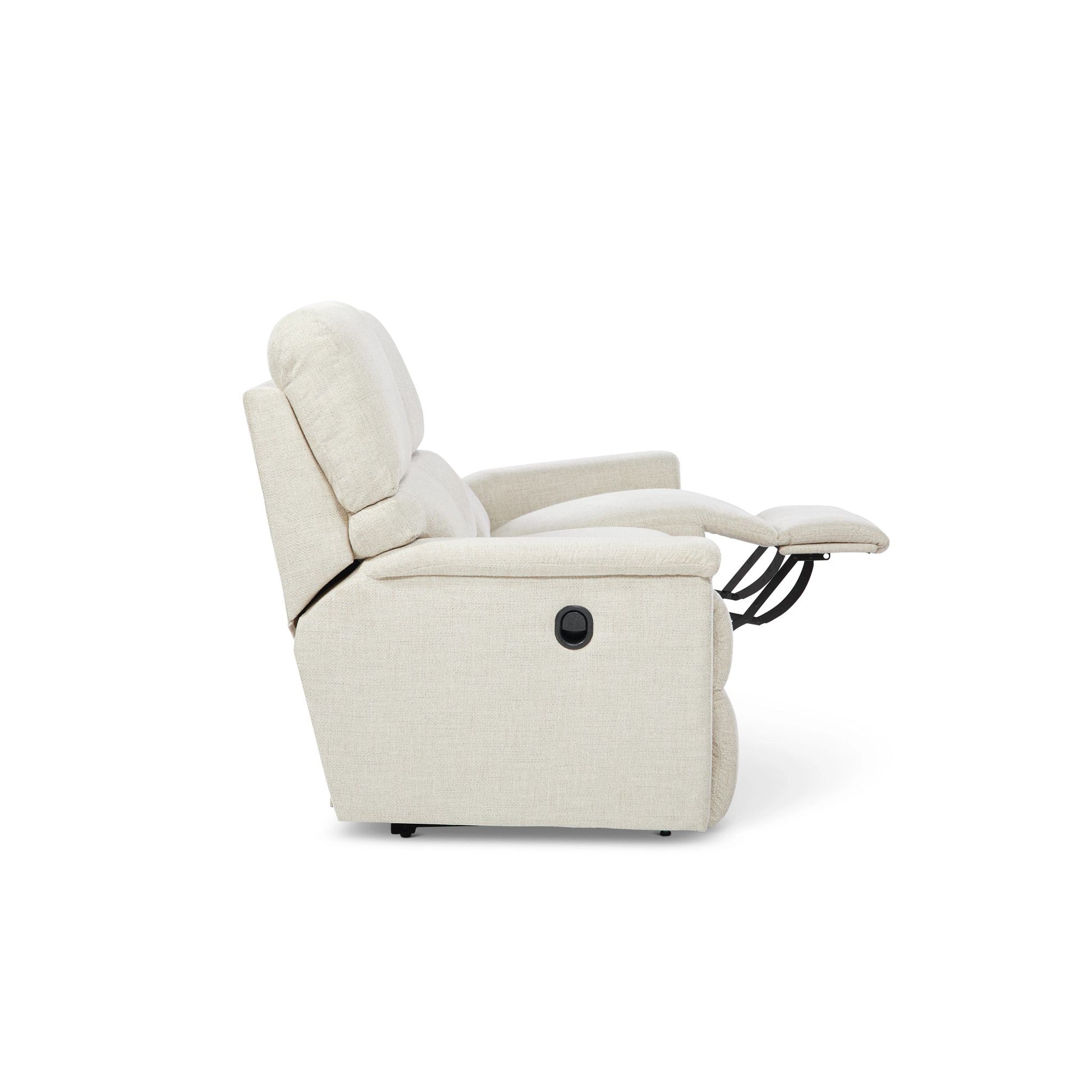 Ava Reclining Sofa — Nora Ivory — view 8
