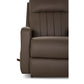 Finley Leather Recliner — Gambit Stone — view 37