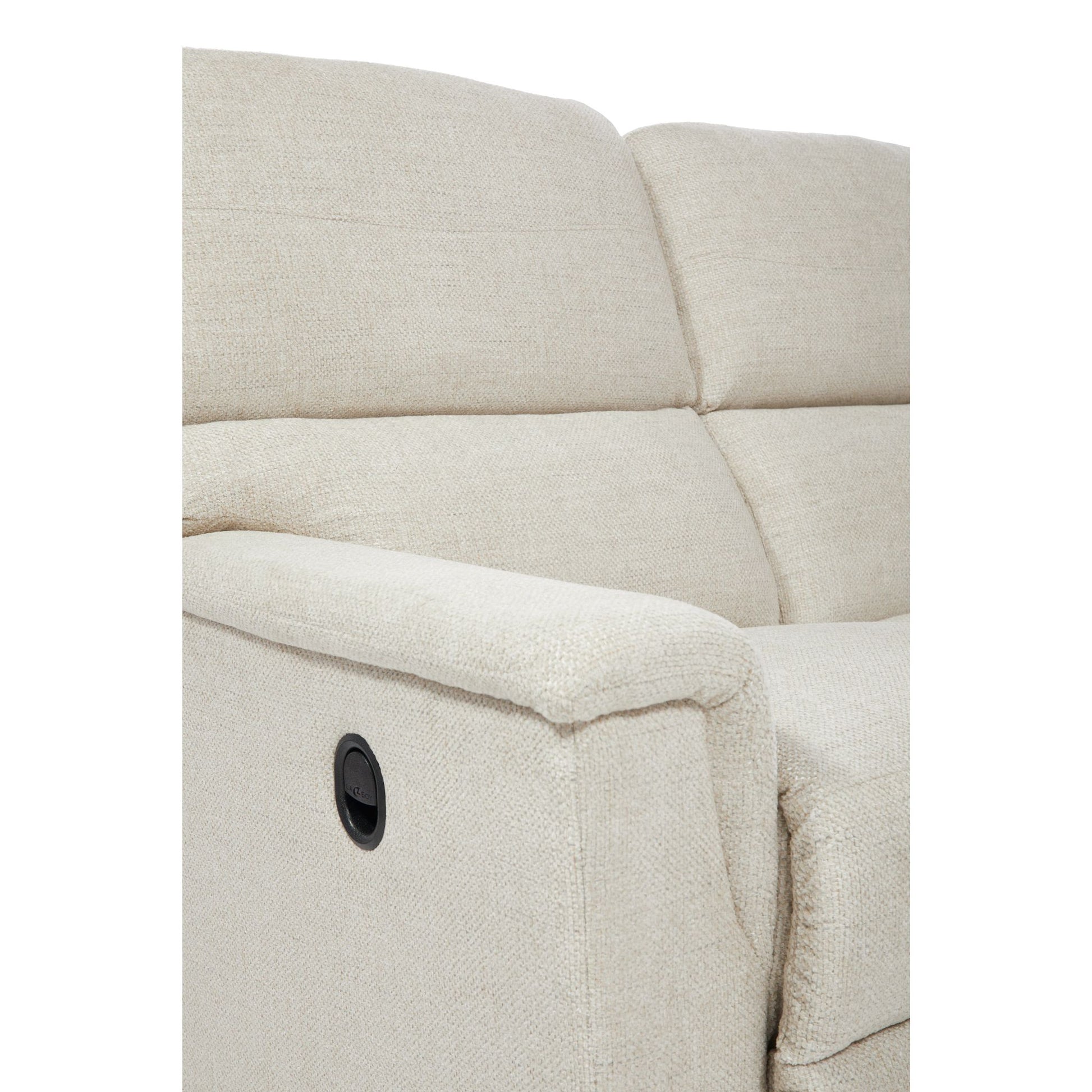 Ava Reclining Sofa — Nora Ivory — view 7