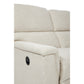 Ava Reclining Sofa — Nora Ivory — view 7