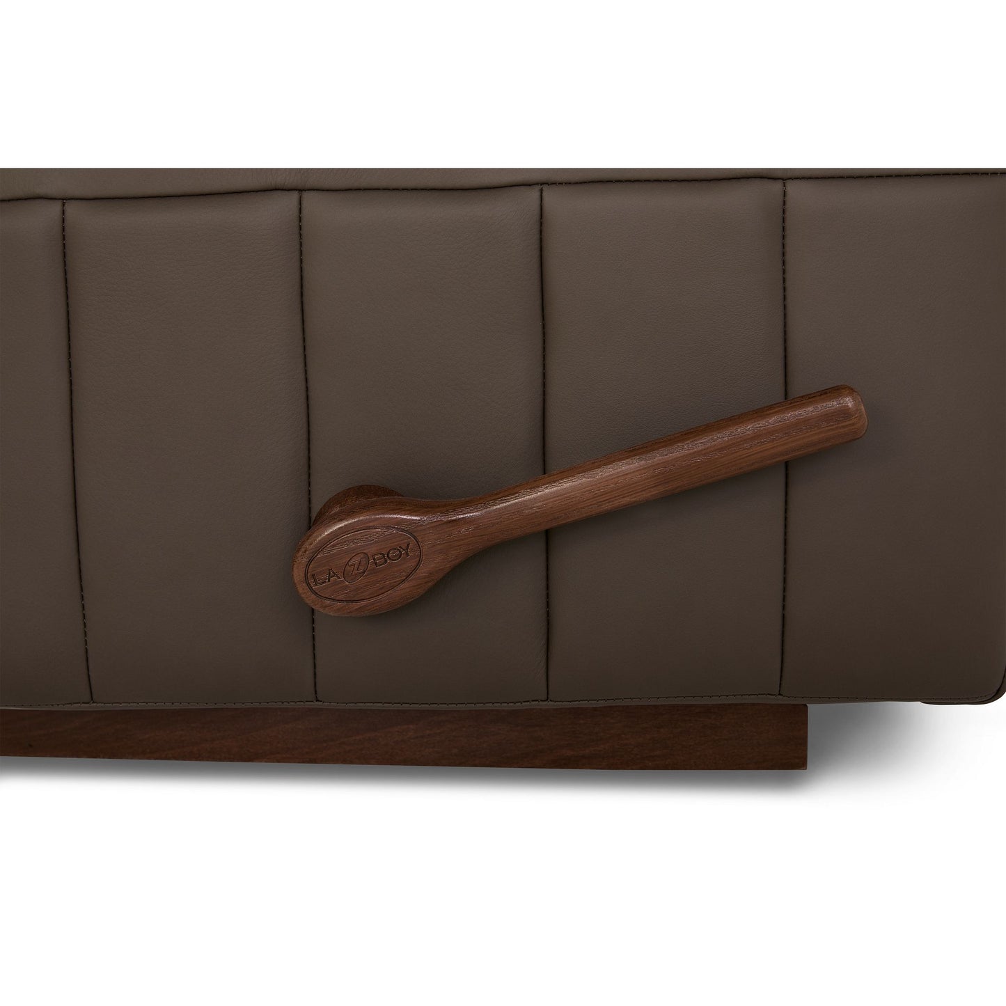 Finley Leather Recliner — Gambit Stone — view 38