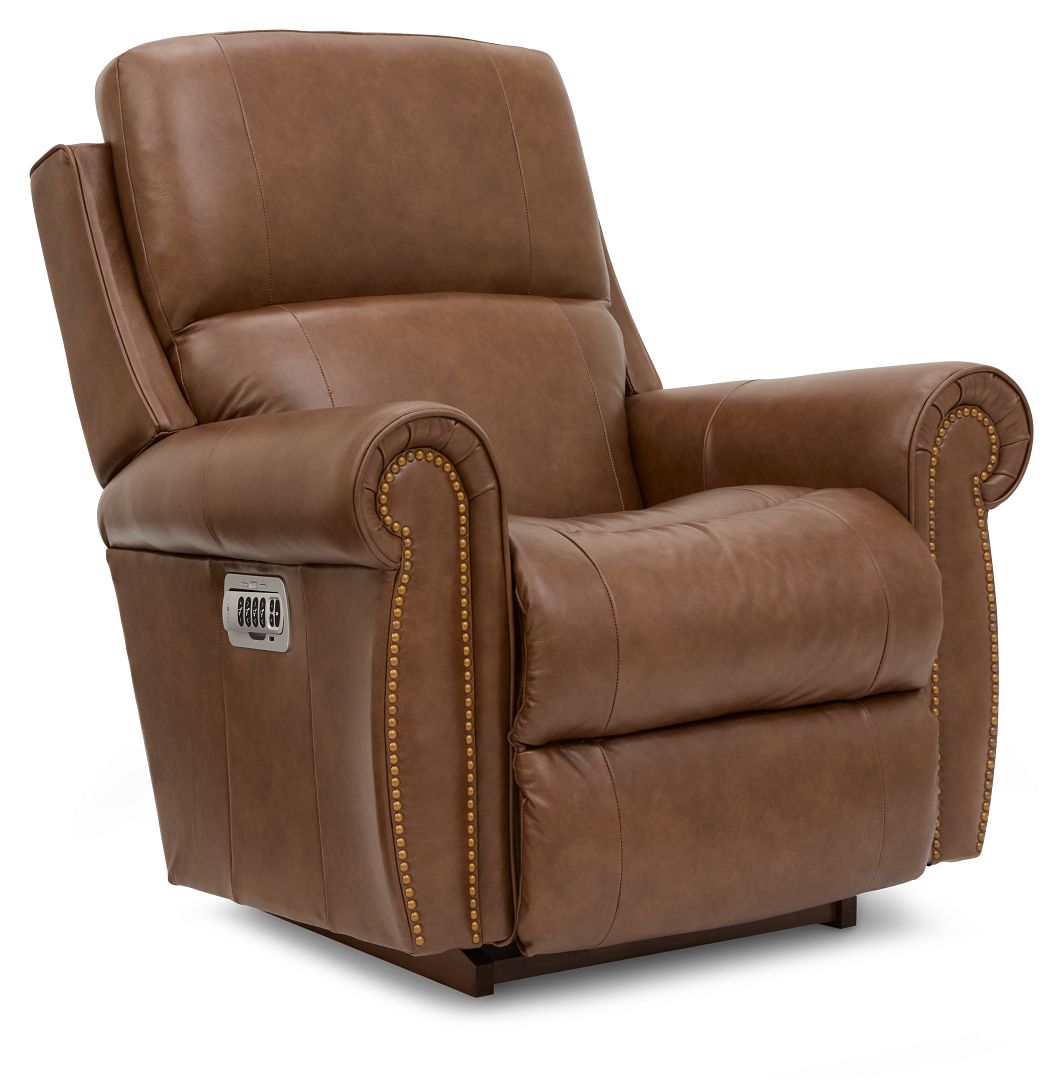 Dutton Reclining Sofa w/Drop Down and Rocking Recliner
