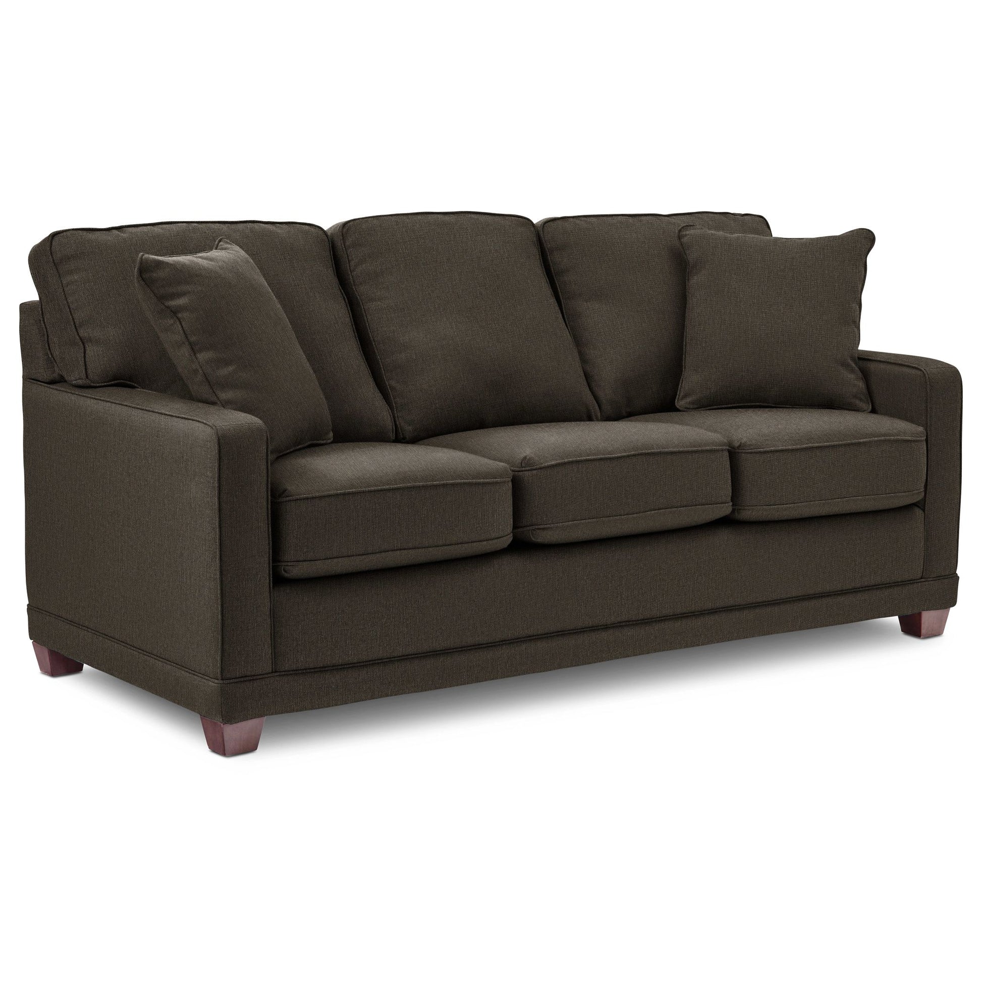 Kennedy Sofa — Picchu Carbon — view 45