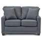Kennedy Loveseat — Picchu Navy — view 5