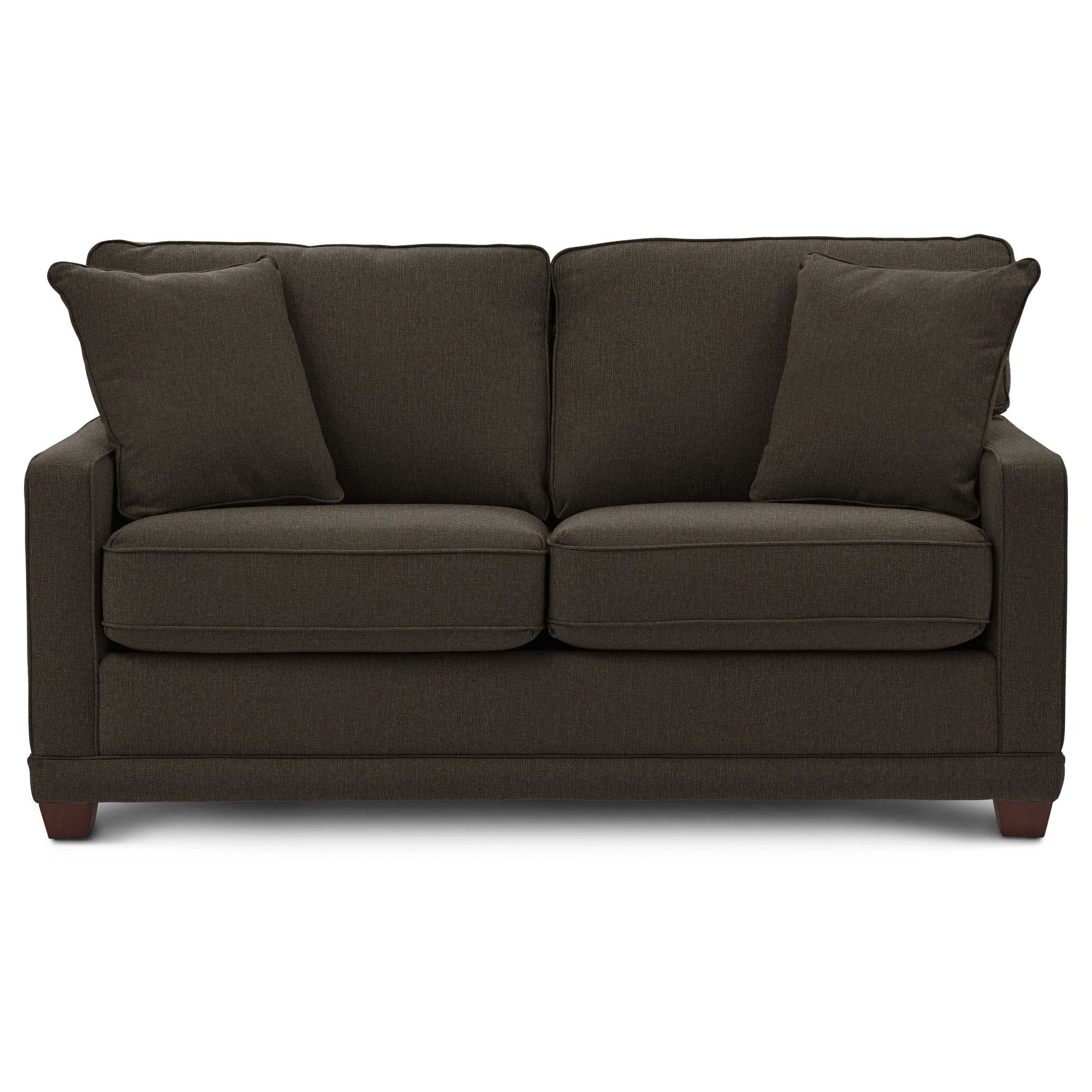 Kennedy Full Sleeper Sofa — Picchu Carbon — view 3