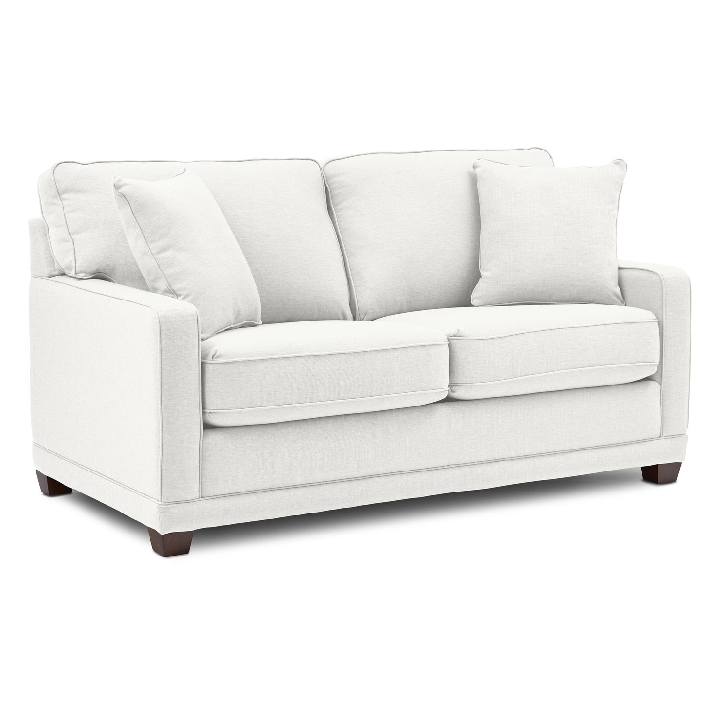 Kennedy Full Sleeper Sofa — Picchu Snow — view 2