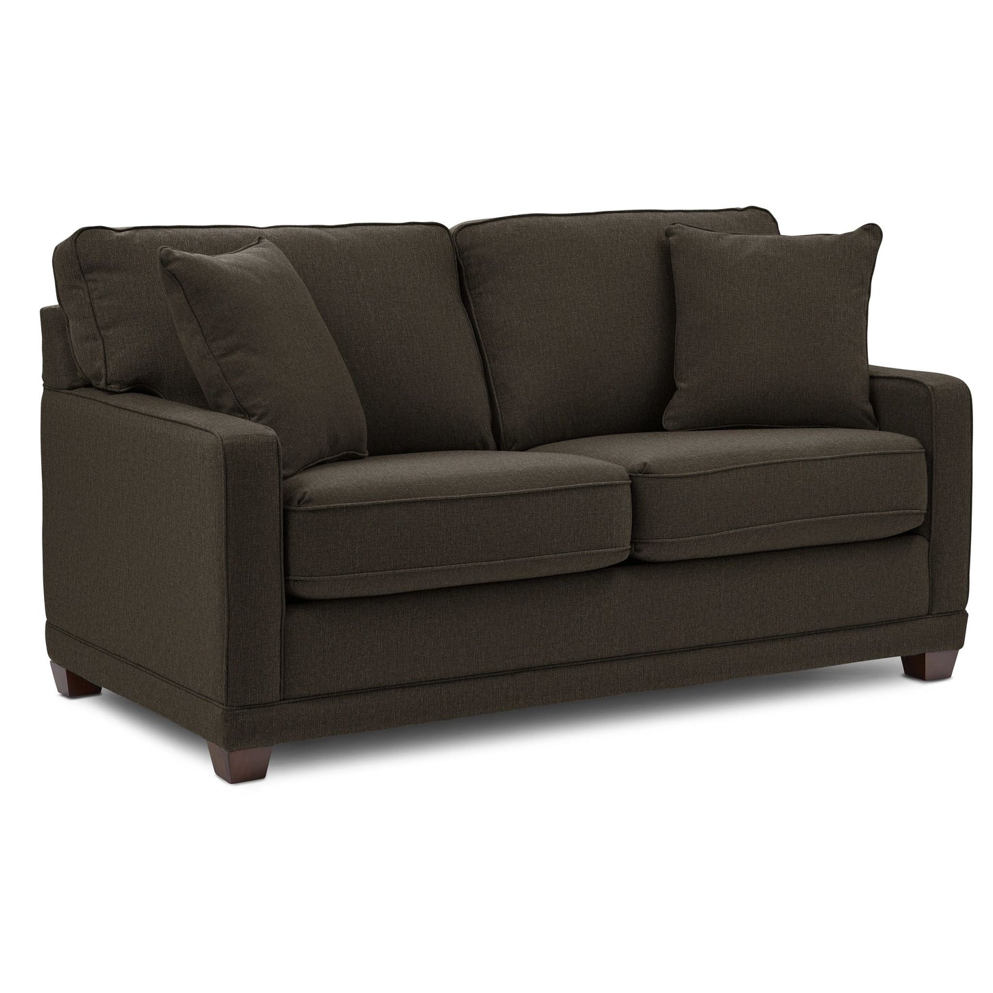 Kennedy Full Sleeper Sofa — Picchu Carbon — view 4