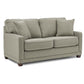 Kennedy Full Sleeper Sofa — Picchu Flax — view 6