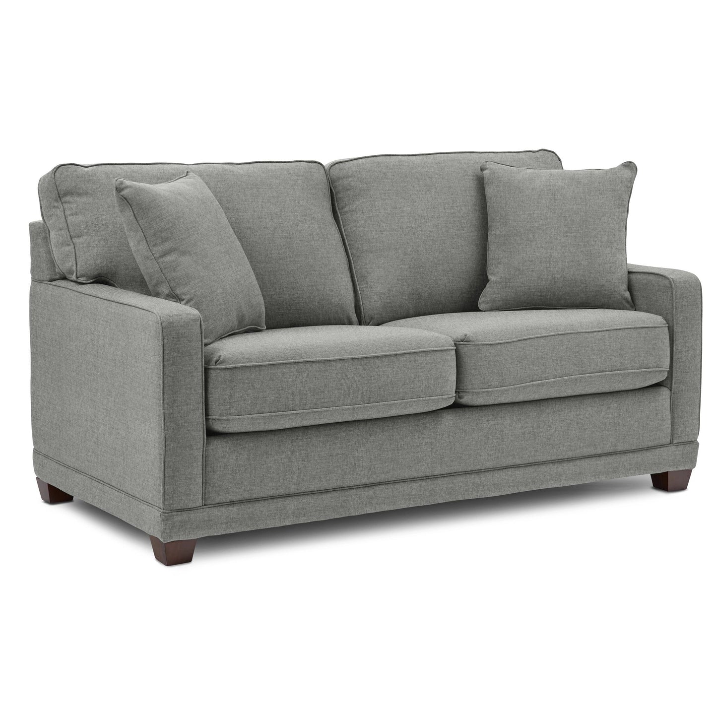 Kennedy Full Sleeper Sofa — Zinnamon Steel — view 26