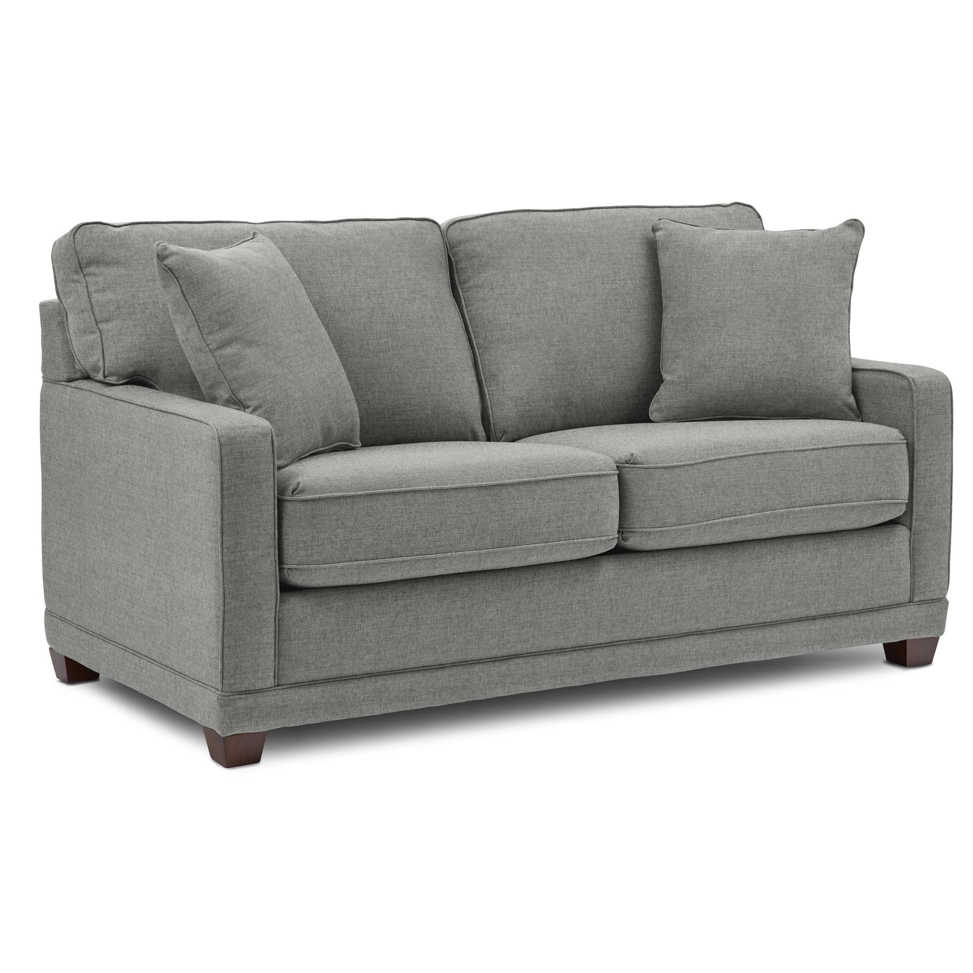Kennedy Full Sleeper Sofa — Zinnamon Steel — view 26