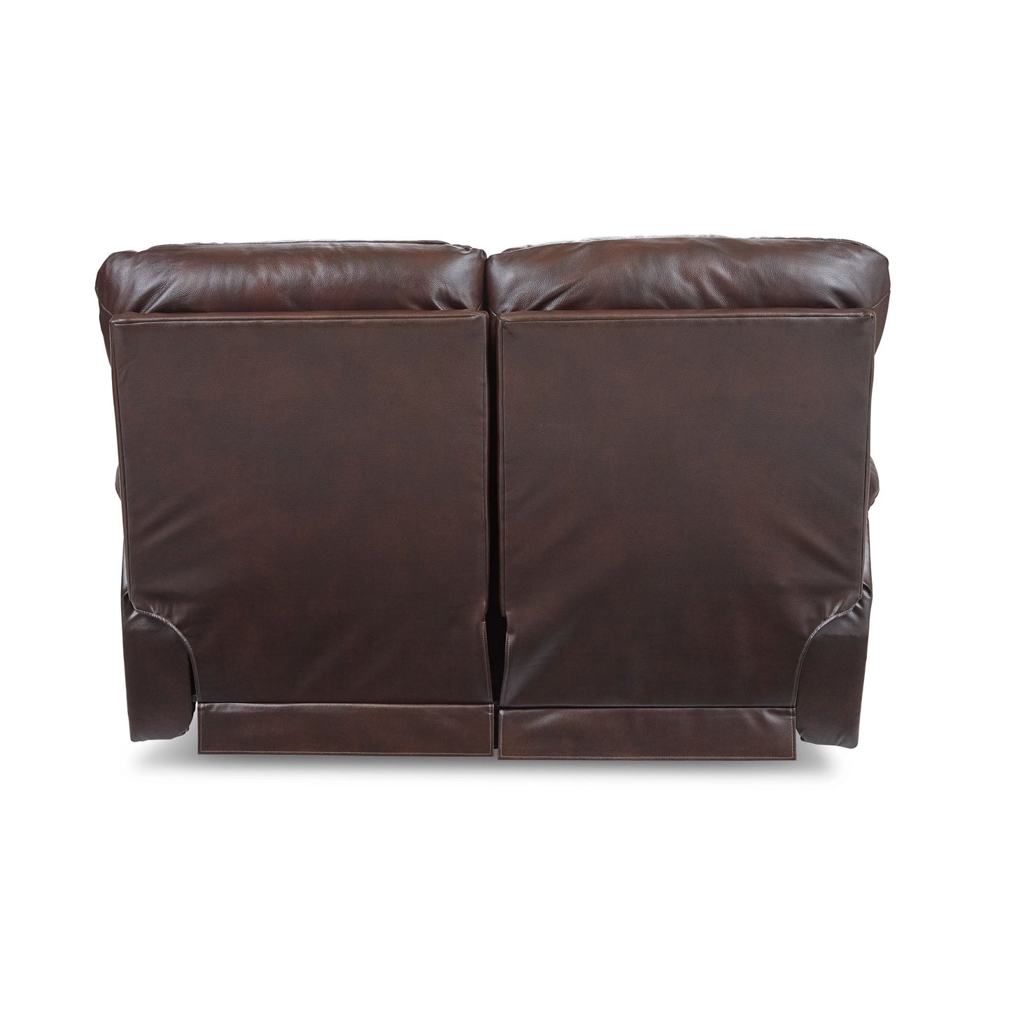 James Leather Reclining Loveseat — Yellowstone Walnut — view 41