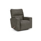 Maddox Faux Leather Recliner — i-Rivers Platinum — view 2