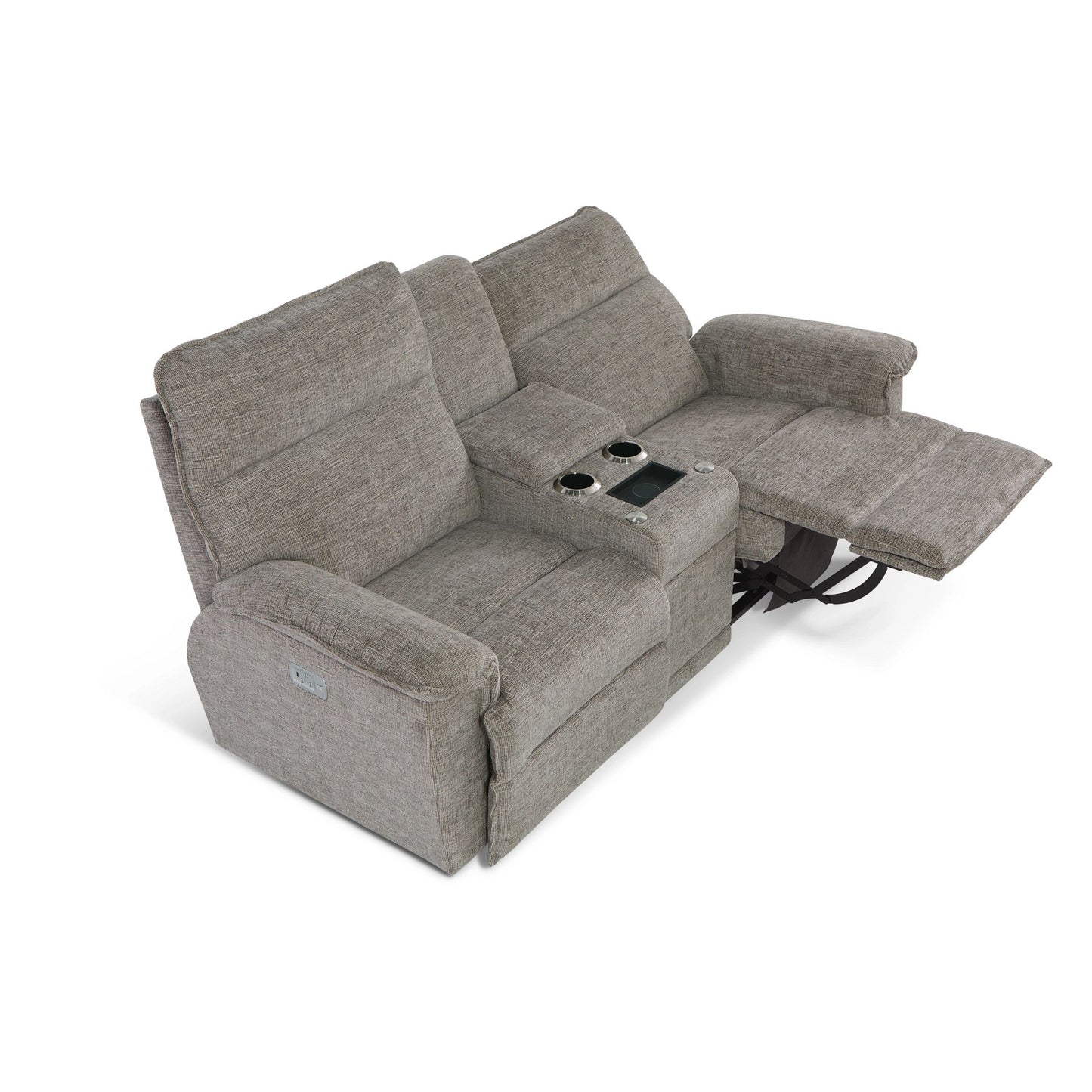 Jay Reclining Loveseat — Donegal Linen — view 12