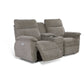Jay Reclining Loveseat — Donegal Linen — view 9
