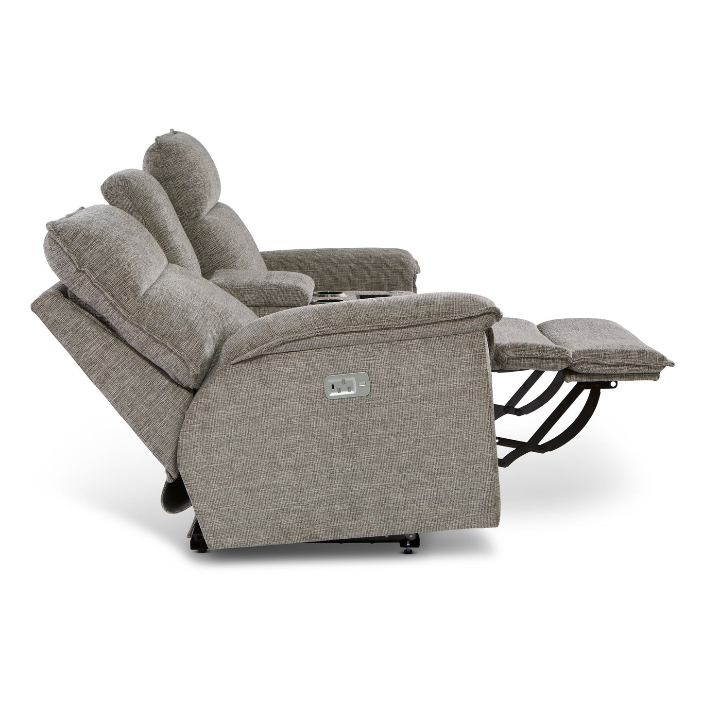 Jay Reclining Loveseat — Donegal Linen — view 13