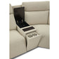 Acadia 6-Piece Power Reclining Sectional with Console — Gail Porcelain — view 11