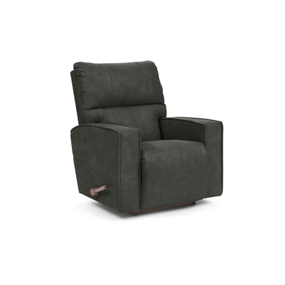 Maddox Faux Leather Recliner — i-Rivers Twilight — view 14
