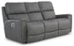 Apollo Leather Power Reclining Sofa and Rocker